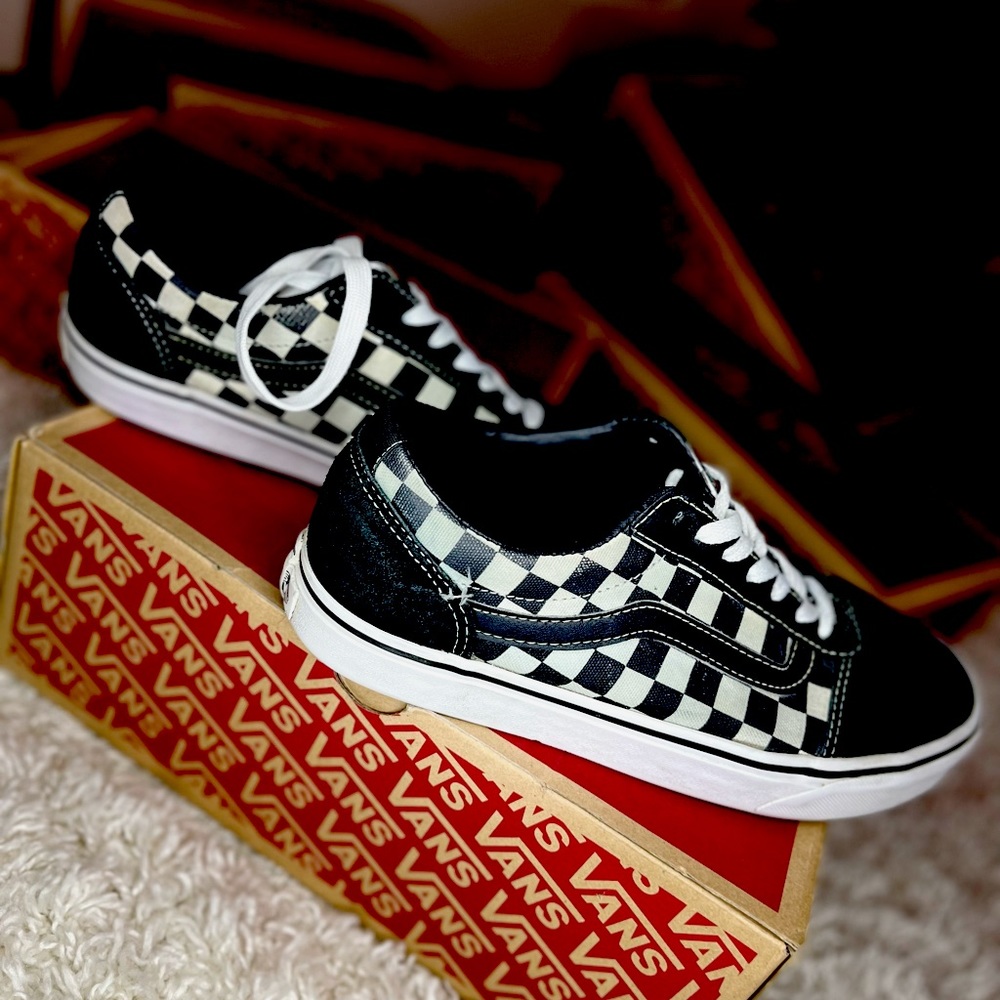 CANVAS CHECKERED WMNS VANS